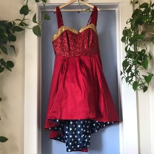 Wonder Woman Red Dress